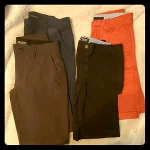 Four shorts size 10